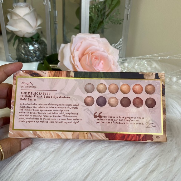 Laura Geller The Delectables 12 Multi Finish Baked Eyeshadows Bold Basics - Picture 5 of 6